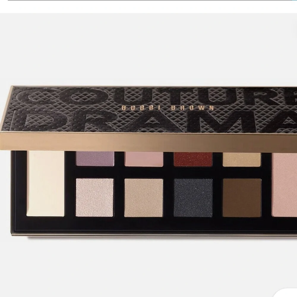 NIB BOBBI BROWN couture drama limited edition eyeshadow palette